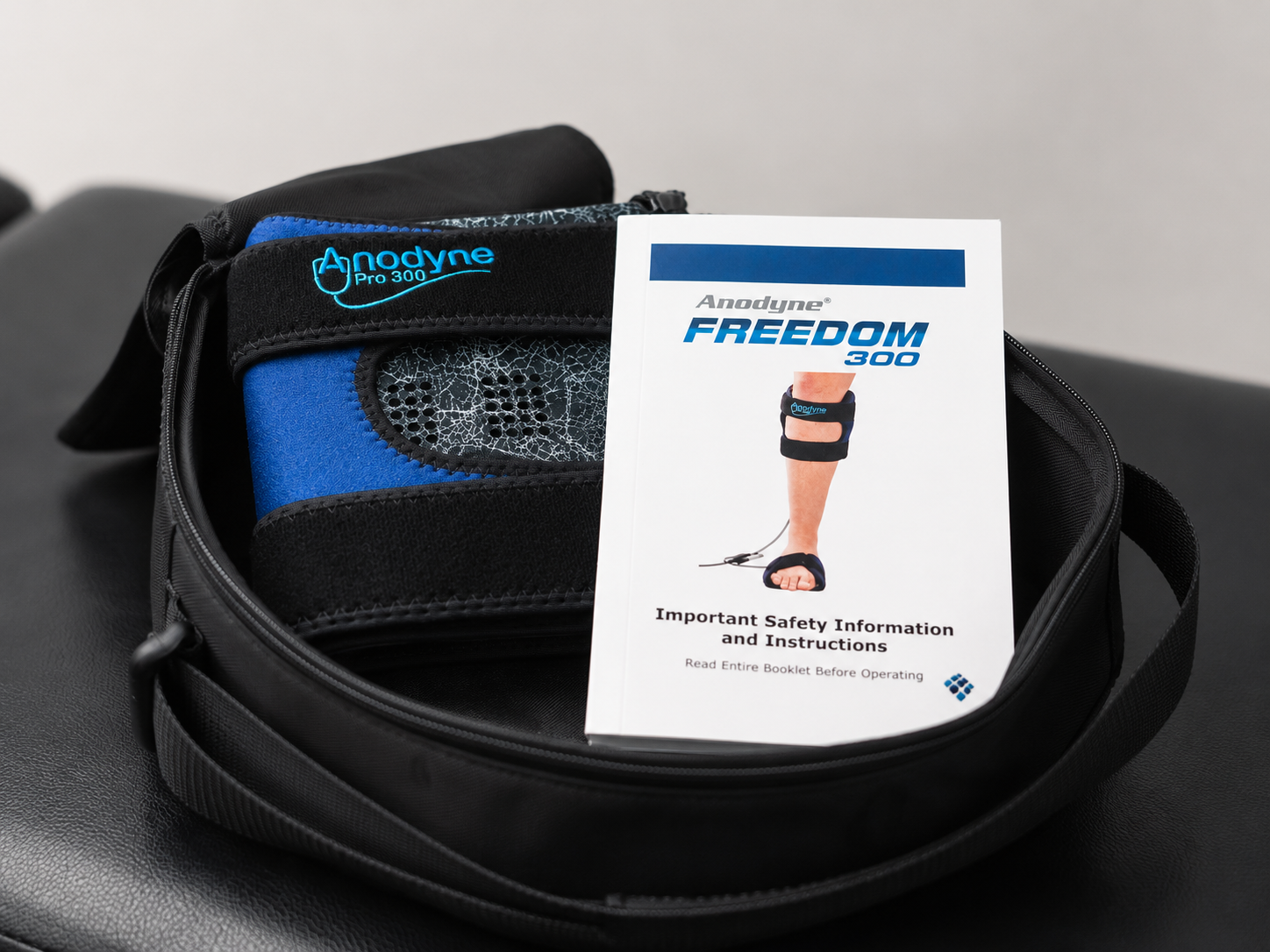Anodyne Freedom 300 infrared light therapy at Abide Chiropractic in Fayetteville, AR